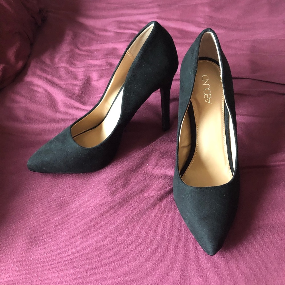 Black high heels